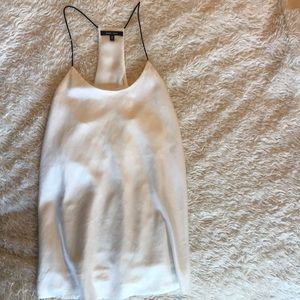 Flowing silky tank top